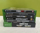 Xbox One Game Lot Of 6 Call Of Duty Grand Theft Auto Need For Speed NBA Farming