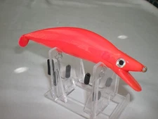 Vintage Mann's Pogo Minnow Lure  ~4.5" - Orange - Ex Cond.