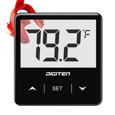 Aquarium Thermometer Digital Fish Tank Thermometer with Large LCD Display Sti...