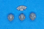 Space Marine Ultramarines Upgrades Captain Commander Helmet Heads (866)