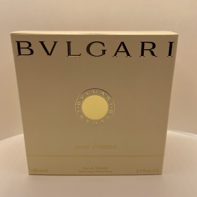 BVLGARI Pour Femme 100 ml 3.4 oz EDT Parfum Spray Discontinued