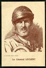 Le Général LECLERC card beautiful illustration