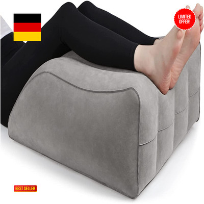 Leg Elevation Pillow & Komfortpflege für Schlaf, Blutkreislauf und Schwellung