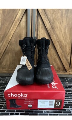 NWT Chooka Black Waterproof Insulated Boots 9 Chooka Ladies main image 2