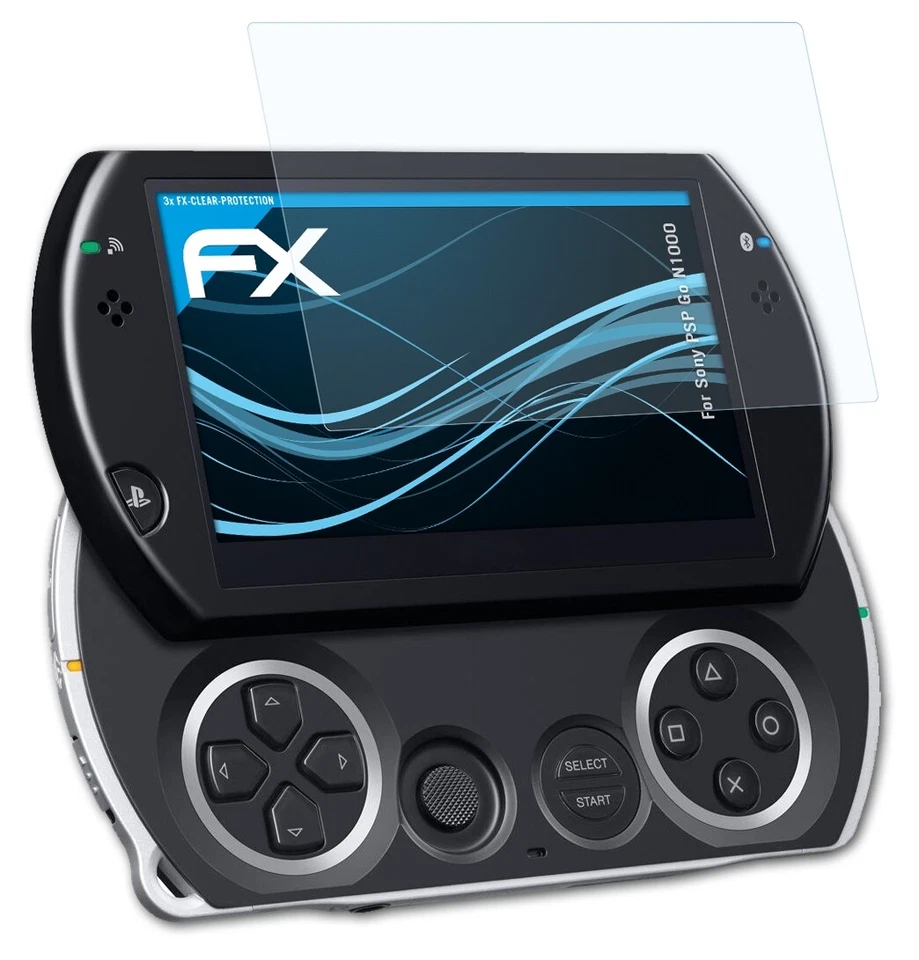 atFoliX 3x Pellicola Protettiva per Sony PSP Go N1000 chiaro - Immagine 3 di 4