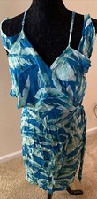 Gianni Bini GB Floral Wrap Dress Size L