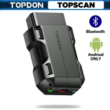 TOPDON Topscan Lite Scanner Bluetooth Wireless OBDII All System Diagnostic Tool