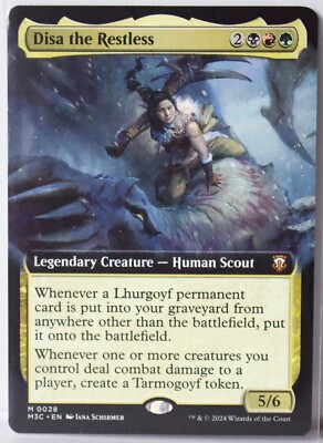 mtg disa the restless commander deck Ultra PRO Modern Horizons 3 Commander (M3C) #12 Illustrated by Boell Oyino Magic Pro Upgrades For Disa the