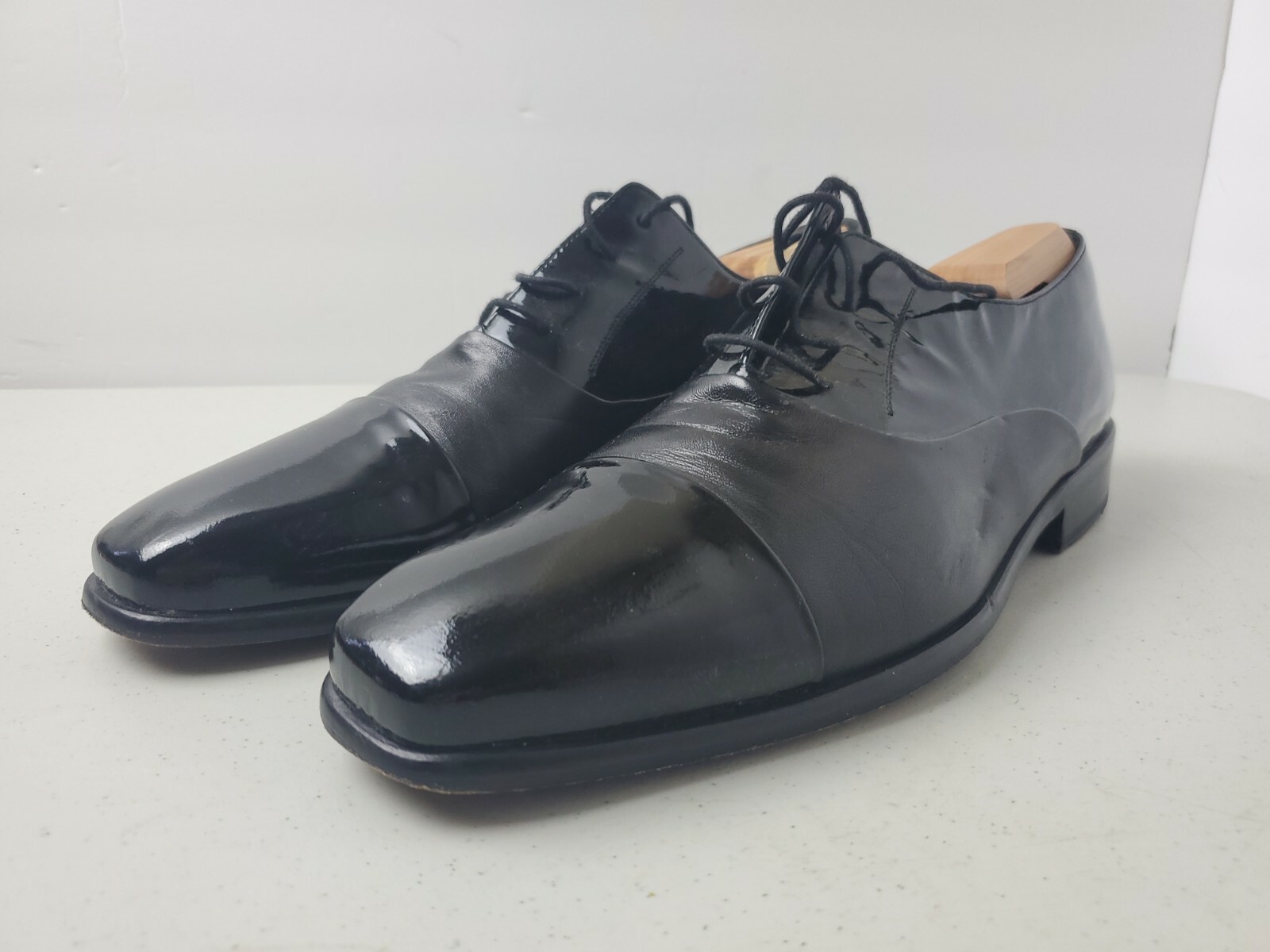 Mezlan Men's CONCERTO Tuxedo Cap Toe 