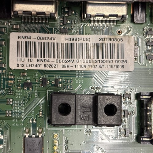 (A651) SCHEDA BN41-01958A Main Board BN94-06624V X TV LED Samsung UE40F6320 40" - Foto 2 di 3