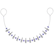 Thread Detective Nut & Bolt Size and Thread Pitch Identifier Gauge - Metric