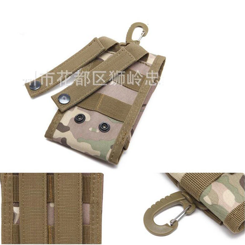 2025 New Army Camo Holster Bag Belt Loop Hook Pouch Case Cover For Mobile Phones - Image 2 of 4