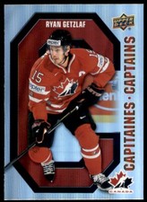 2021-22 Upper Deck Tim Hortons Team Canada Canada's Captains Ryan Getzlaf #CC-8