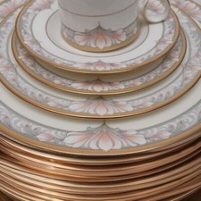 10 Pc Set Noritake BARRYMORE Bone China 9737 Dinnerware EUC