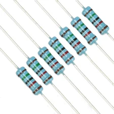 50pcs x 1/2W Watt 0.5W Metal Film Resistor Resistance ±1% 1K Ω 1000 Ohm 