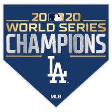 LA Dodgers MLB World Series Champions Championship Window Decal Sticker 5" - 12"