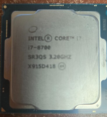 Intel Core i7-8700 3.20GHz 6-Core SR3QS Processor