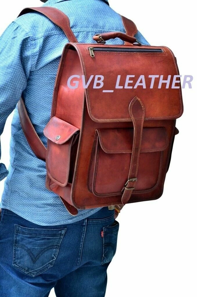 Vintage square backpack sale