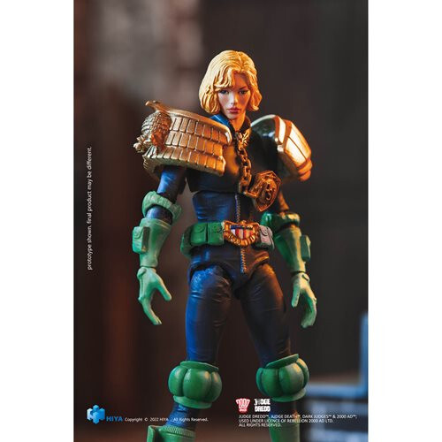 Mini figura de acción exquisita Judge Dredd Judge Anderson escala 1:18 - Imagen 2 de 4
