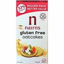 Image of Nairn's Gluten Free Oatcakes, 213g (Pack of 2)