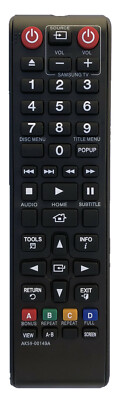 New USBRMT Remote AK59-00149A for Samsung Blu-ray player BD-FM59 BD-FM59C BD-F59