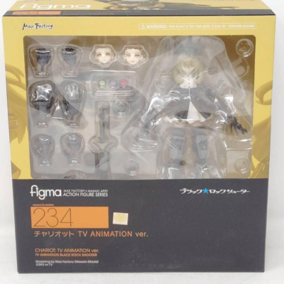 Figma 234 Chariot TV Animation Ver BLACK ROCK SHOOTER Max Factory