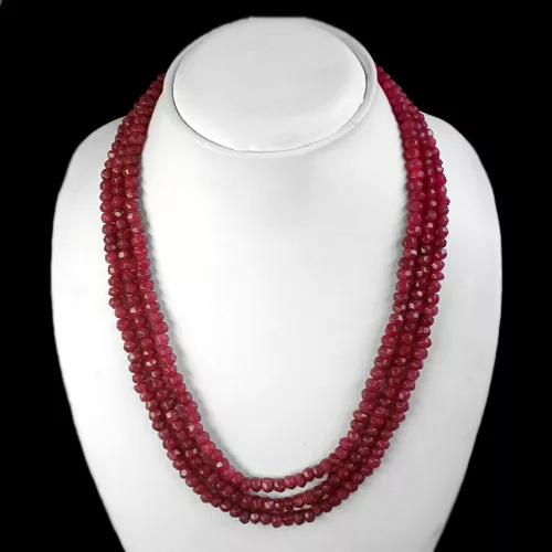 Ruby necklace rs clearance