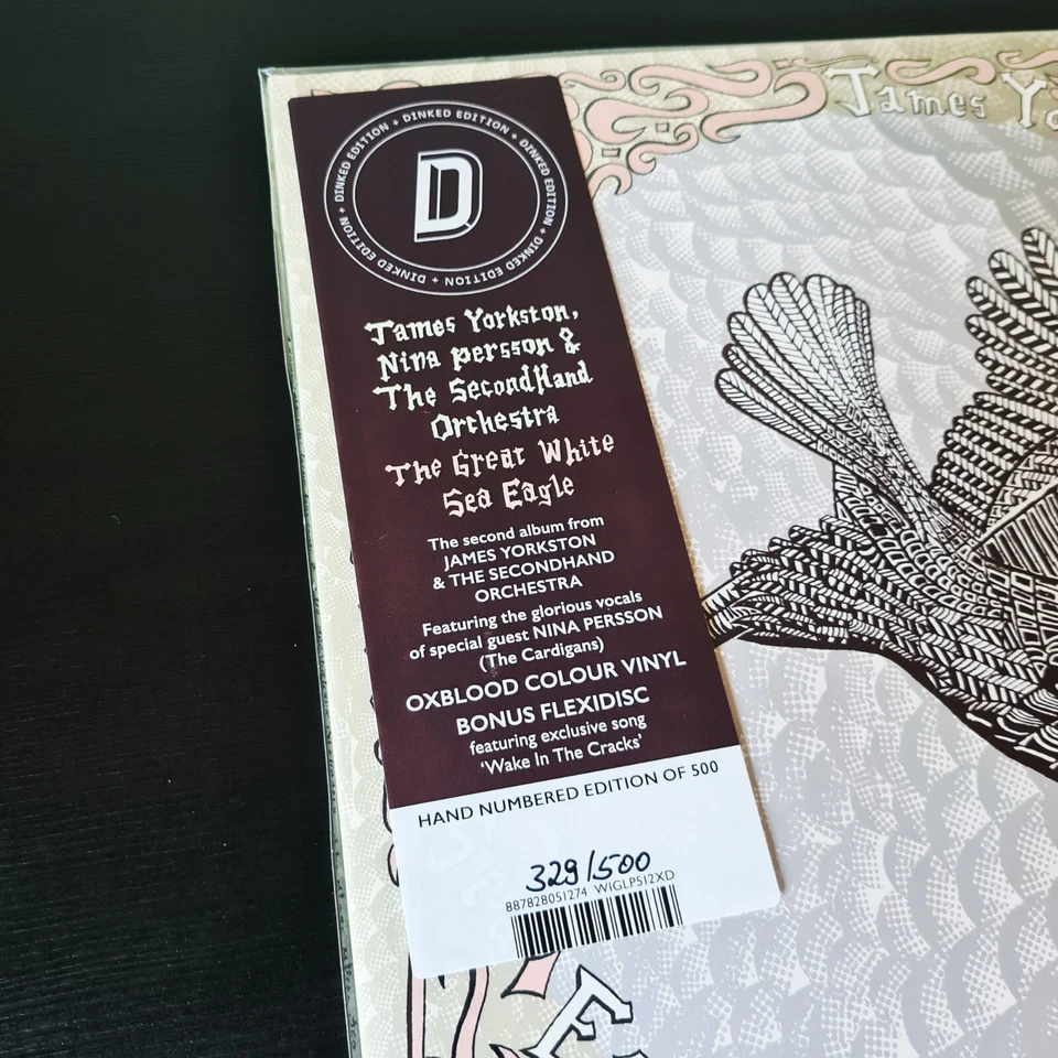 JAMES YORKSTON NINA PERSSON - THE GREAT WHITE SEA EAGLE Limited DINKED Vinyl LP - Image 2 of 4