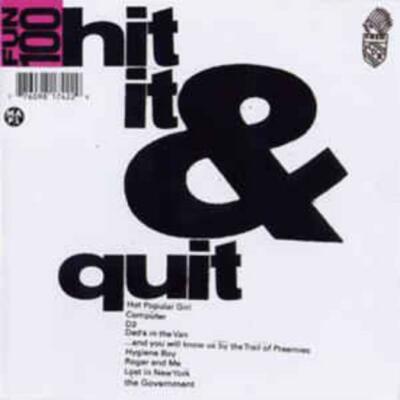 Fun 100: Hit It & Quit MUSIC AUDIO CD garage punk rock! Hockey Dad Records 2005