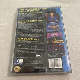 MegaRace (Sega CD, 1994). Disc , Case Manual Complete Brand NEW Sealed Free Ship