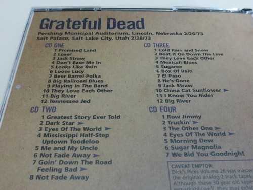 Grateful Dead Dick's Picks 28 Lincoln Nebraska SLC Utah 1973 2/26 & 28/73 4 CD - Picture 10 of 12
