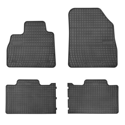 Fußmatten Automatten für Renault Espace V 2014-2022 passgenau aus Gummi
