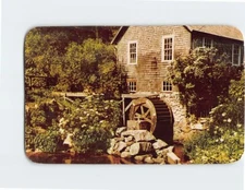 Postcard Fulling Mill Oldest Water Mill In Brewster Cape Cod Massachusetts
