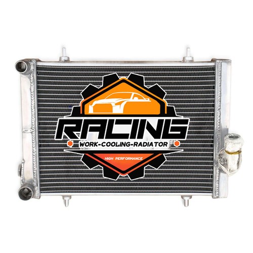 Full Aluminum Radiator For 1979 1980 Triumph Spitfire 1.5L MT 1979 1980 2-ROWS - Picture 3 of 3