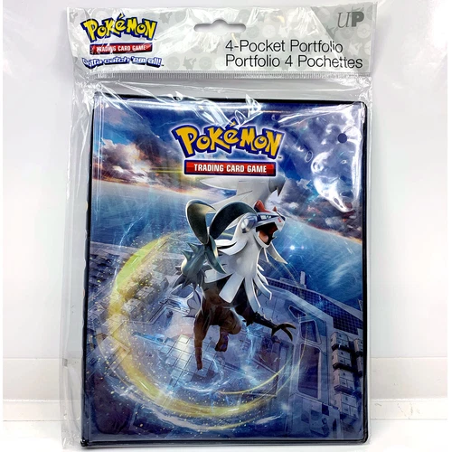 Pokemon Sun and Moon Ultra Pro 4 Pocket Portfolio Binder Folder Album Silvally