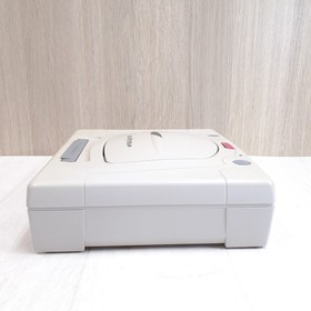 Sega Saturn Japanese white Console with 2 Virtua Gun controllers &5 games tested