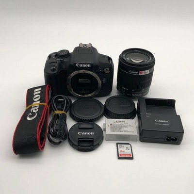 Canon EOS Rebel T5i 700D Digital SLR Camera Lens EF-S 18-55mm f/3.5-5.6 IS STM
