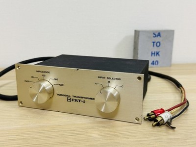 Fidelity Research FRT-4 MC Step Up Transformer SUT Japan Vintage See Description