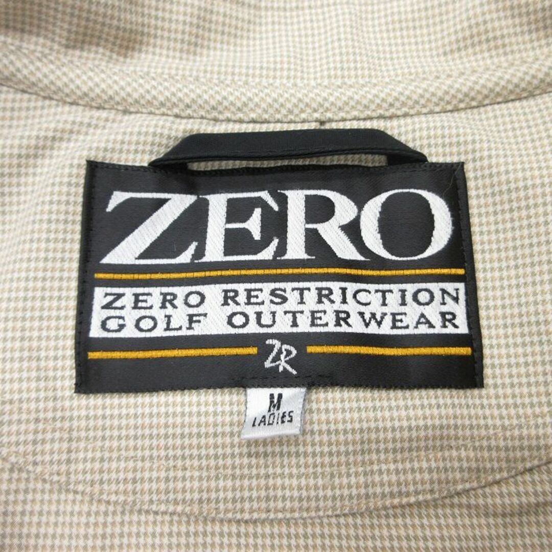 ALTRA Giacca vintage manica lunga donna ZR scollo a V beige altro kaki check usata SSYR 0