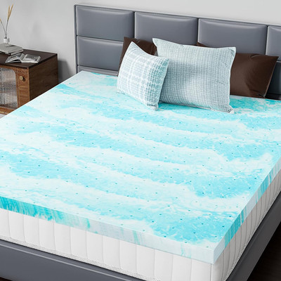 Mattress Toppers Memory Foam Full Size, 2 Inch Thick Bed Topper Pad Cooling Gel 