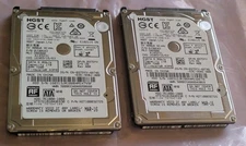 Lot of 2  1TB HDD Dell HGST Travelstar 7K1000  7.2k 2.5" HDD 97DYV 0J30643