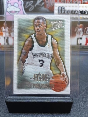 1996-97 Stephon Marbury Rookie RC Ultra Rising Stars Insert 1:180 Pack Odds Rare
