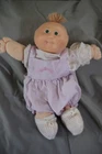 cabbage patch doll - vintage 1980's