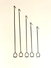 Cuckoo Clock - Pendulum Wire Leader Hanger-Lot Of 5- NEW - 5 1/2” to 3-1/4”