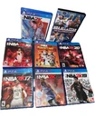 PS4 NBA 2K Game Lot Bundle 2K15 2K16 2K17 2K19 2K20 2K22 + Playgrounds 2 Tested