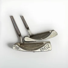 Lot Of 2 Ping Zing 2 Putters RH Karsten Phoeniz AZ 85068 Needs Grips See Picture