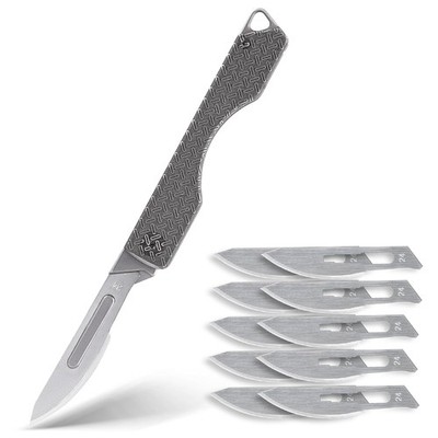KeyUnity KK01KUP Taschenmesser mit Austauschmesser für Outdoor Jagd Camping