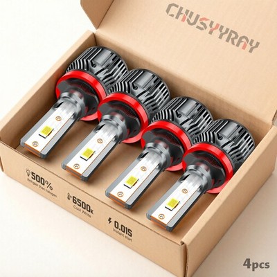 For Ford Transit Connect 2014-2023  Combo LED Headlights Bulbs Kit High Low Beam