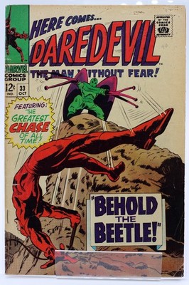 Daredevil #33   [4.5]   1967   Gene Colan   MARVEL SILVER AGE   1st Print