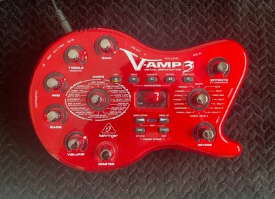 Behringer V Amp 3 Virtual Guitar Amp Modeler and Effects Processor